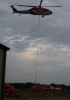 skycrane hoisting